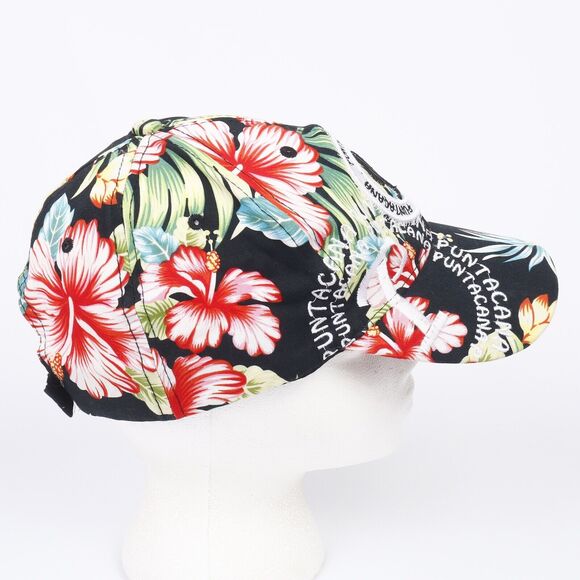 Punta Cana Kaliko Embroidered Logo Patch AOP Floral H&L Ball Cap Hat - Picture 5 of 11